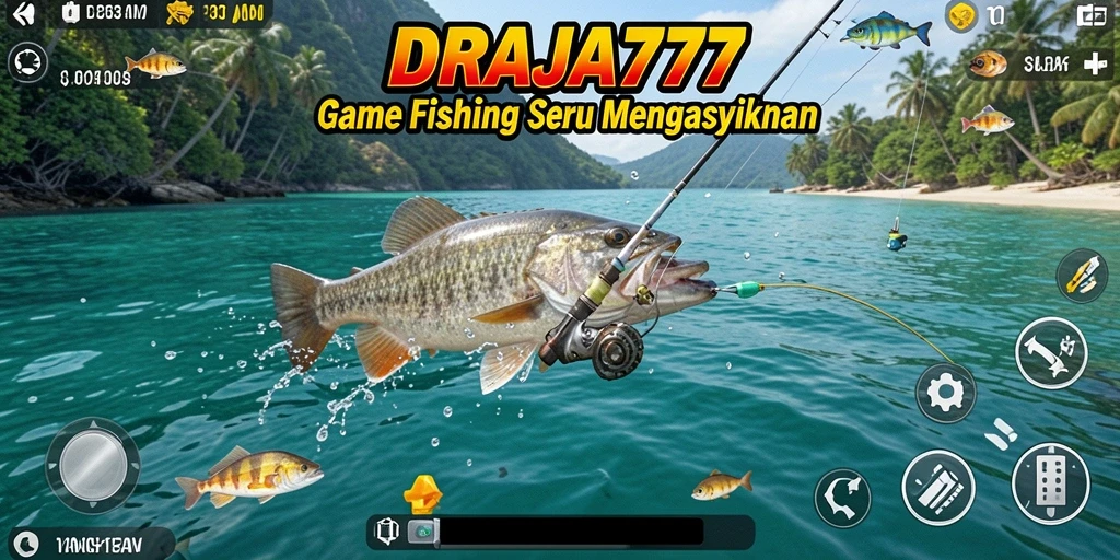 Tangkapan ikan yang mengesankan di DRAJA777 dengan grafik menawan.