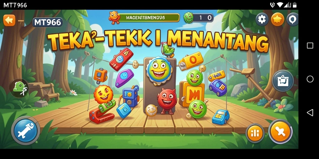 Tampilan gameplay MT966 yang seru dan menantang.