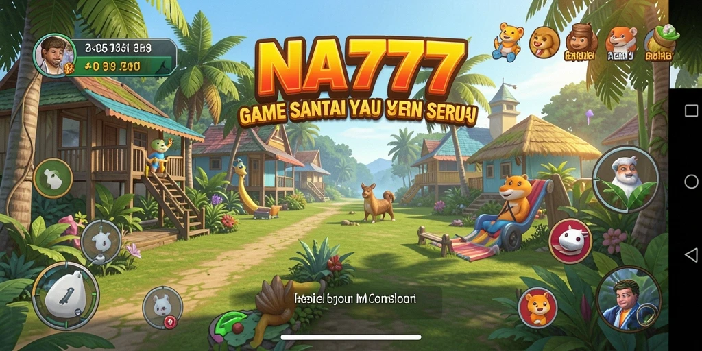 Tangkapan layar NA777 menampilkan gameplay seru dan interaktif.