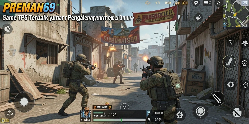 Tampilan menarik dari gameplay PREMAN69 yang penuh aksi.