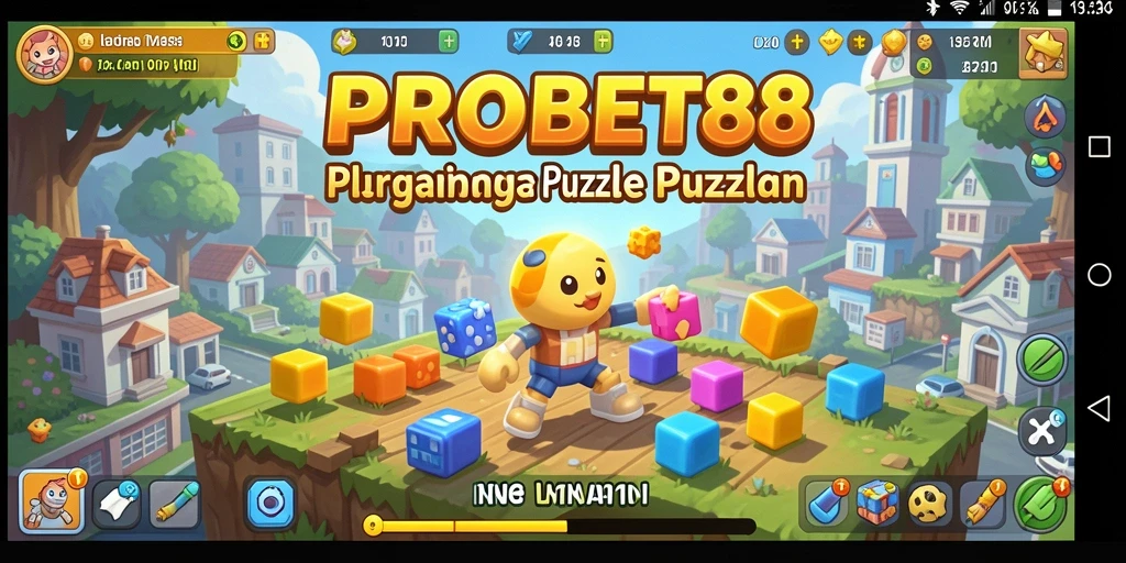 Tampilan gameplay <strong>PROBET88</strong> yang menarik dan penuh tantangan puzzle.