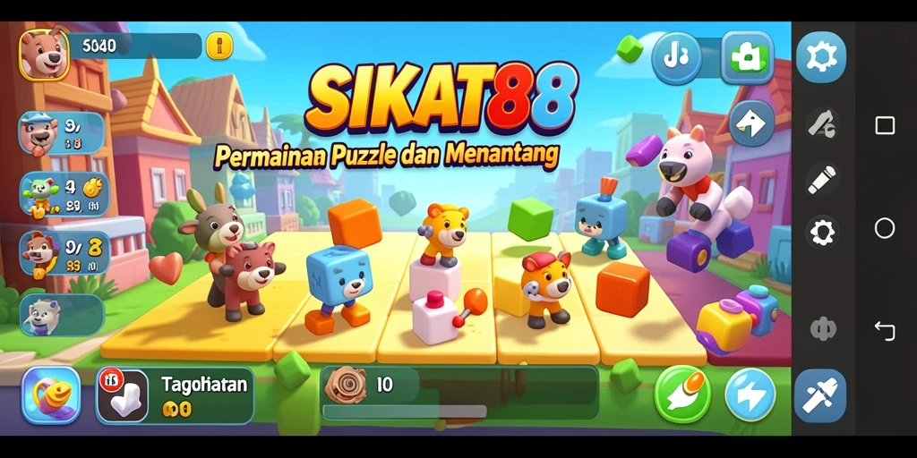 Tampilan gameplay SIKAT88 yang mengasyikkan dan penuh tantangan.