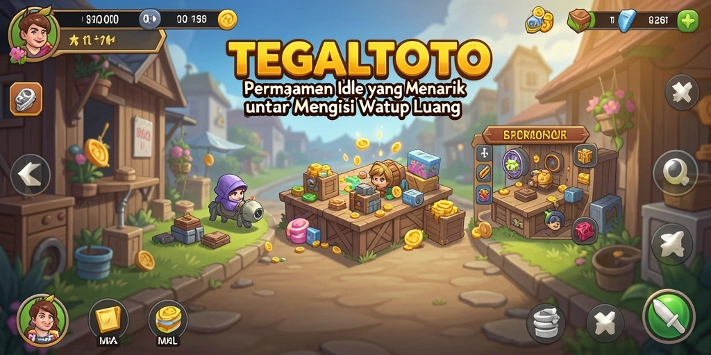Tampilan gameplay TEGALTOTO yang menarik dan santai.
