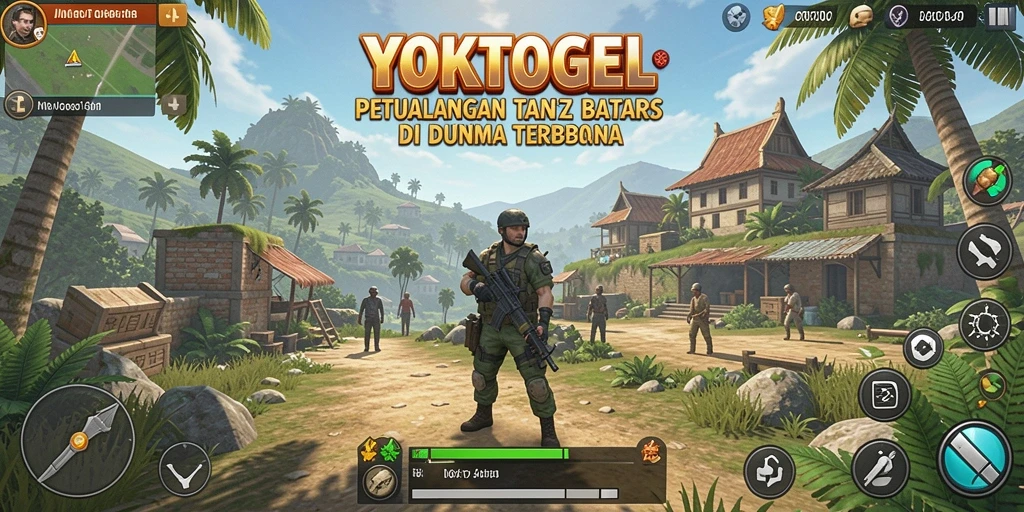 Tampilan gameplay YOKTOGEL yang epik di dunia terbuka.