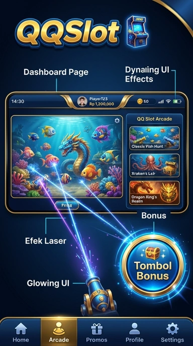 Antarmuka pengguna qqslot yang sederhana dan intuitif.